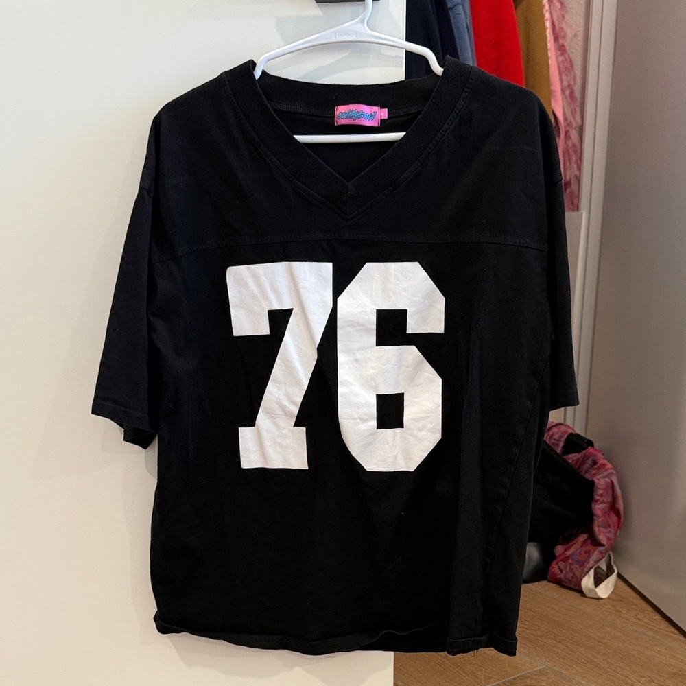 Black Edikted Jersey T-Shirt